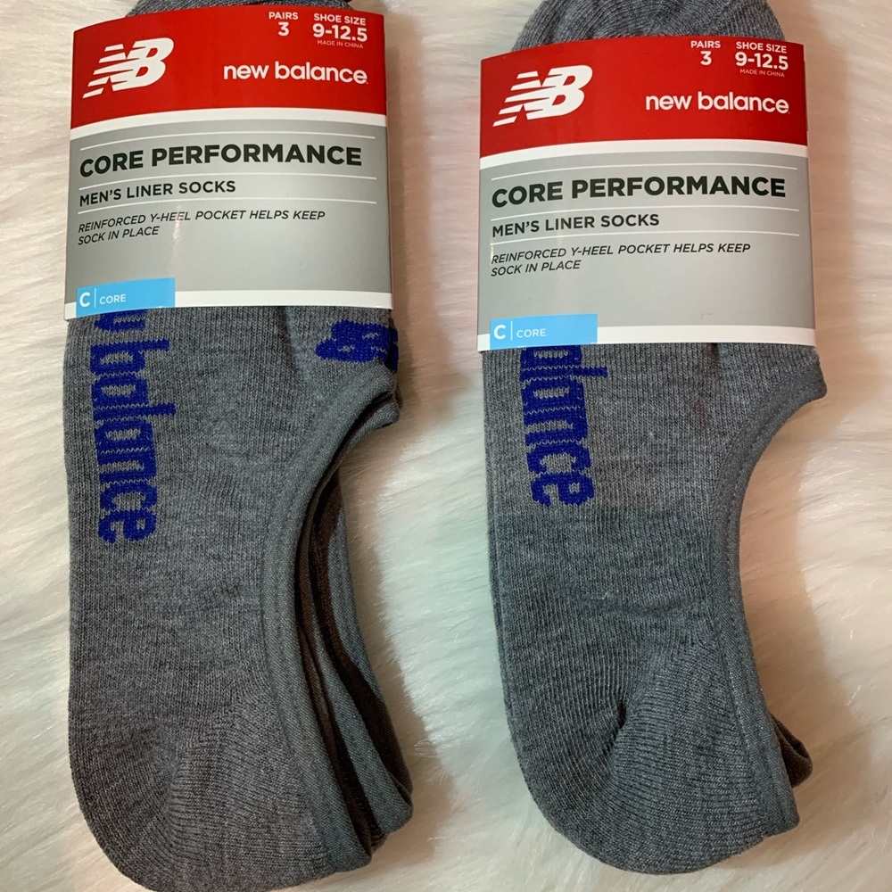 New Balance Liner No Show Socks 6 Pairs